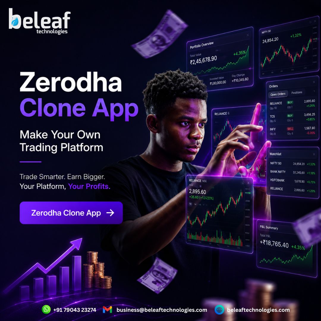 Build Once, Generate Revenue for Decades With a Zerodha Clone App